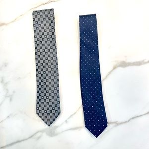 Tie Bar and Stafford Silk Ties